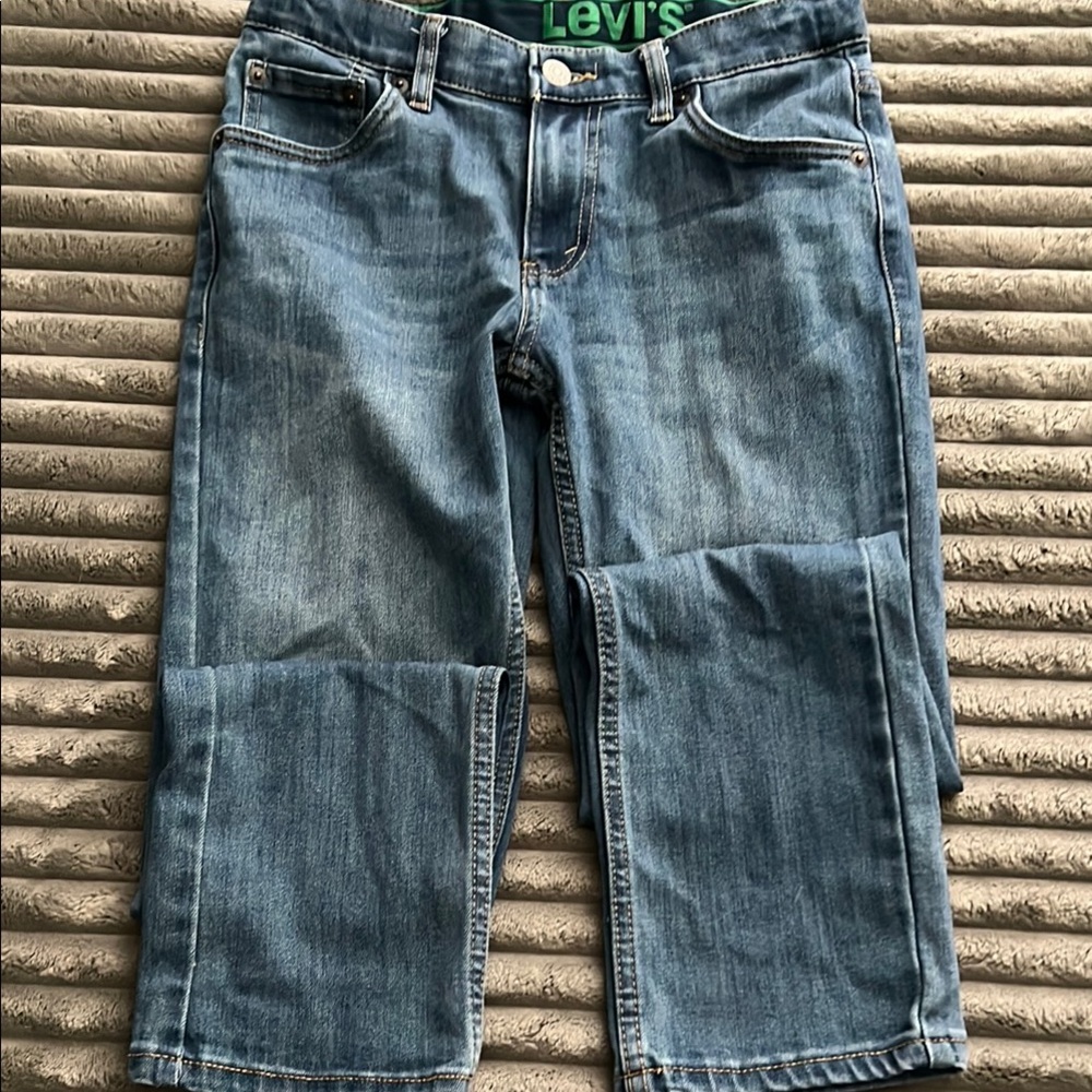 Levi's Blue  Straight-Leg Jeans